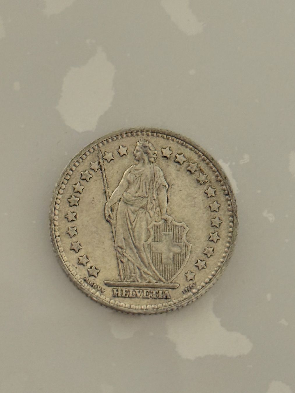 Tutti le monete: 1 Franken 1936. Rar – Usato da Wallisellen venduto da SWISS_SILVER1 1