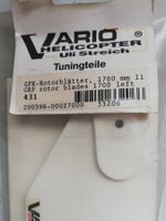 VARIO Helikopter GFK-Rotorblätter 750mm