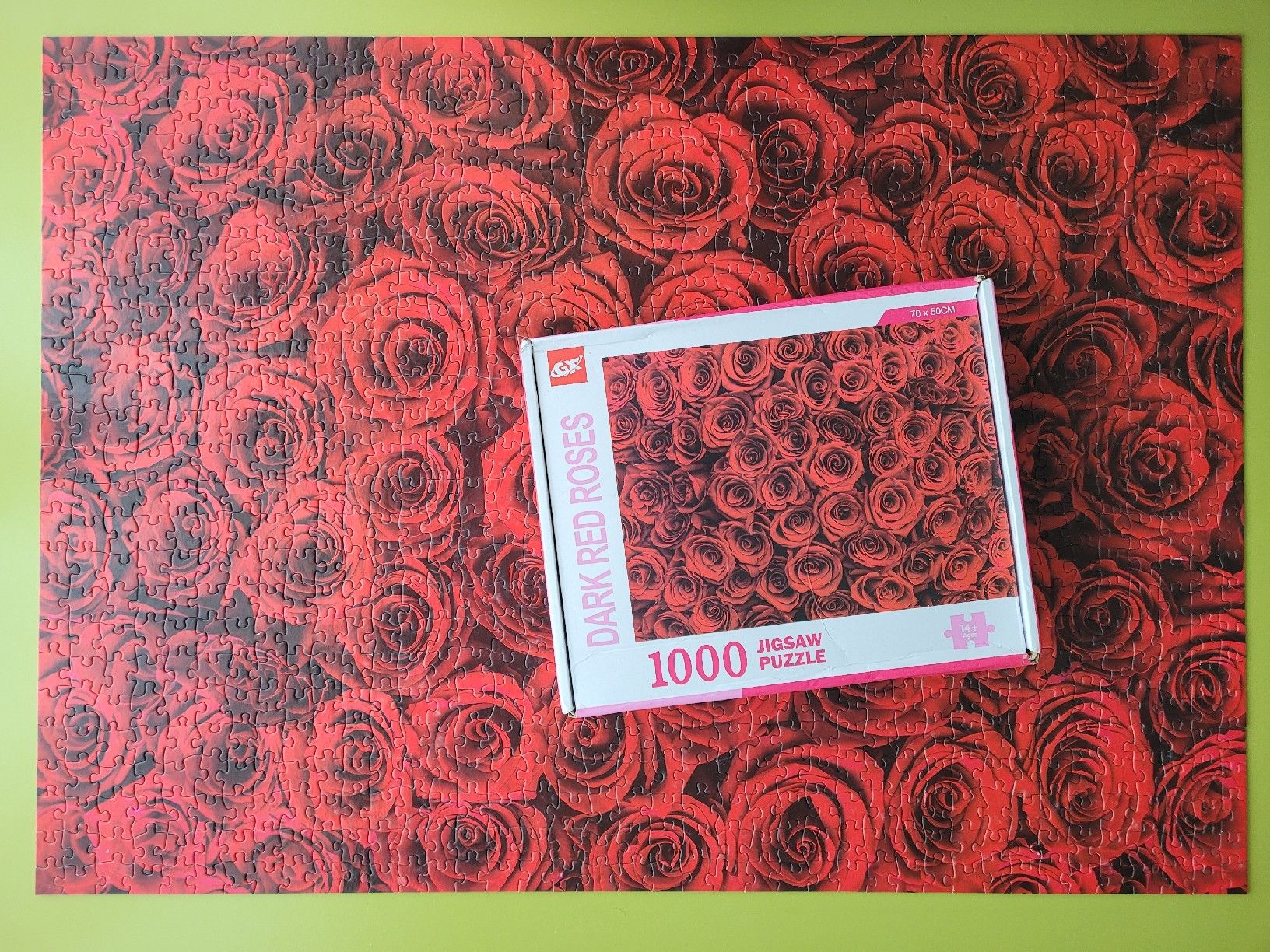 Puzzle: Puzzle 1000 Teile, Rosen – Usato da Niederbipp venduto da Schlako 1