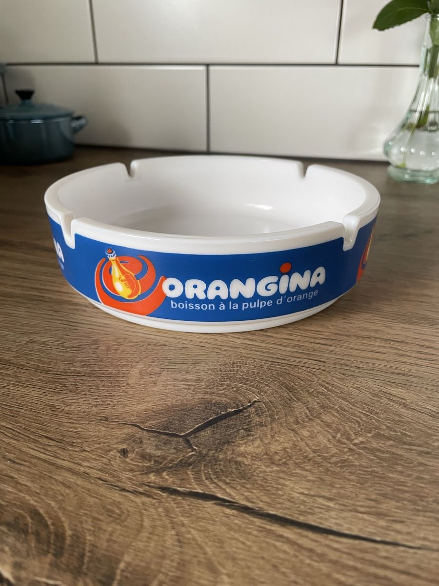 Portacenere: Cendrier publicitaire Orangina Vintage – Usato da Lonay venduto da ju-71