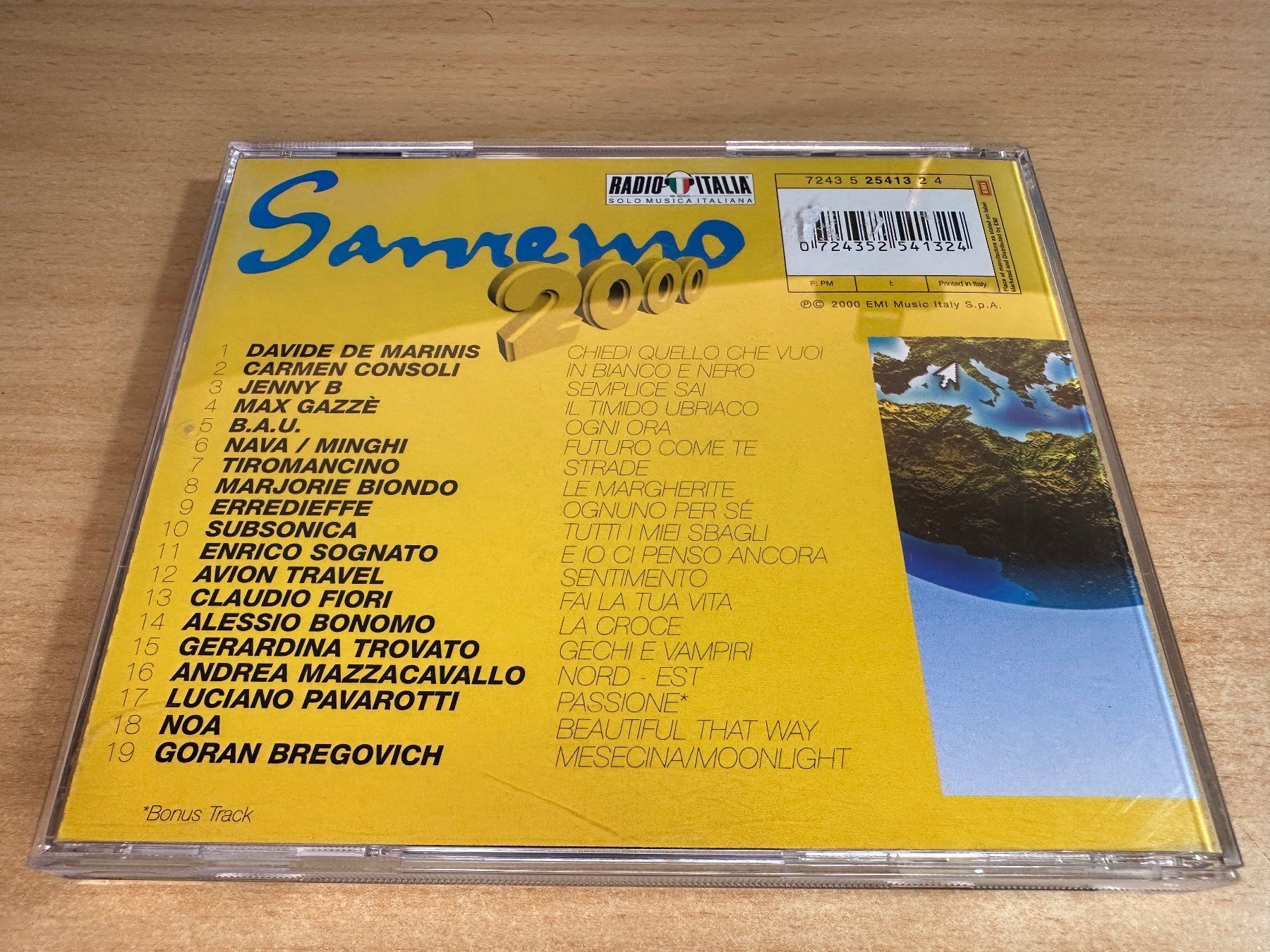 CD: E5 Various – Sanremo 2000 – Usato da Rikon im Tösstal venduto da Alpenmutz 1