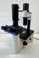 Leica DMIL Inverted Binokular Mikroskop mit Kameratubus