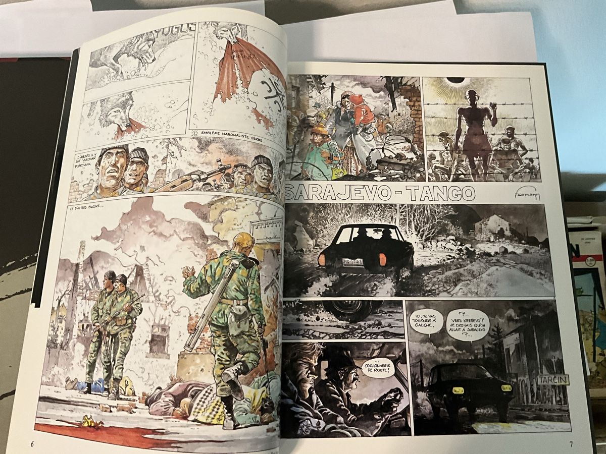 Fumetti: EO Sarajevo-Tango (Dossier de Presse) – Usato da Agriswil venduto da Ueli03 6