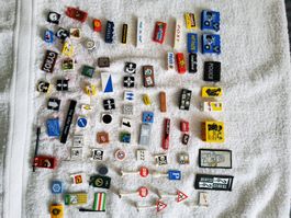 Lego viele beschriftete teile