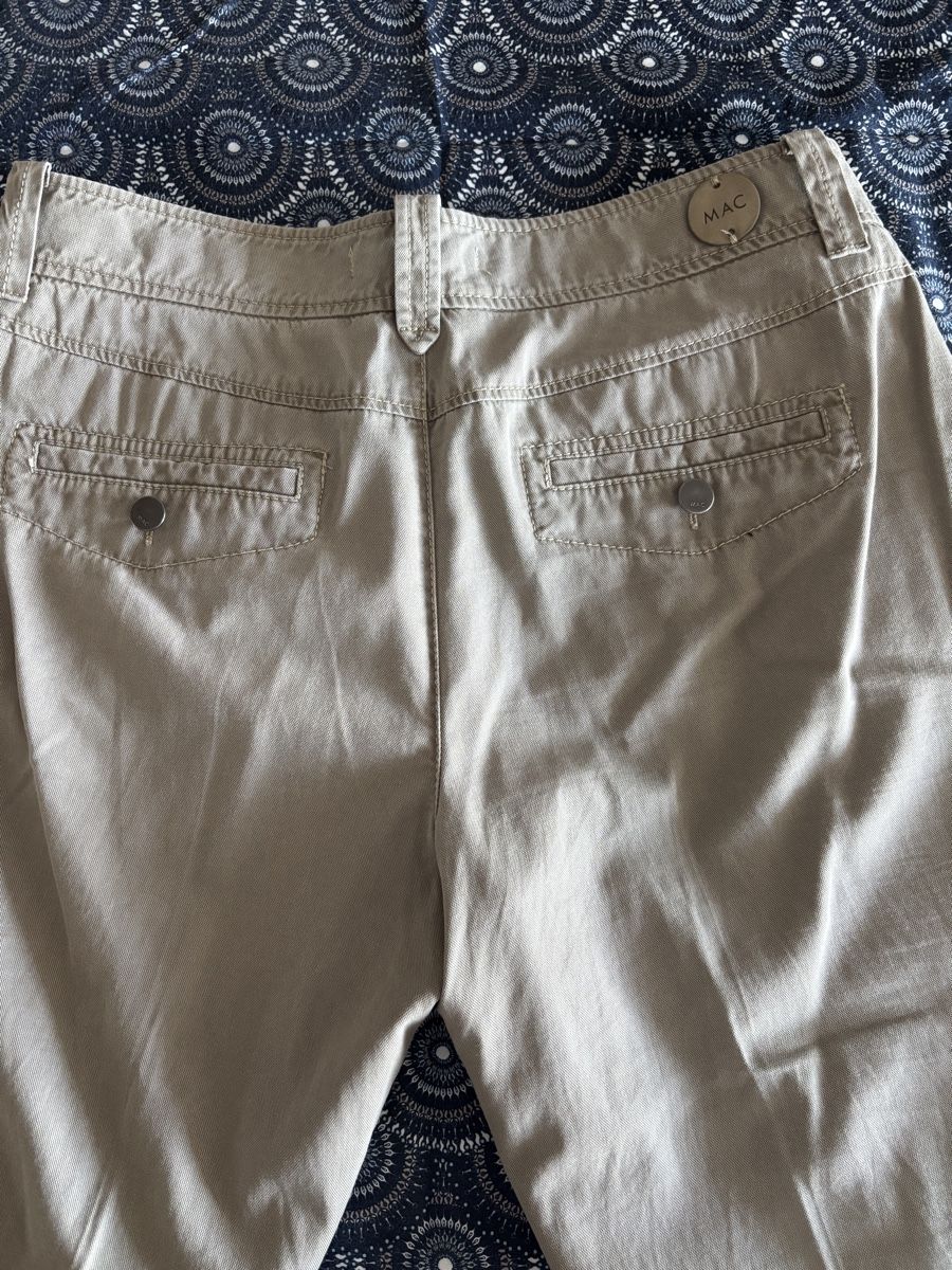 Pantaloni: MAC Hose Peaches hellbraun Grösse 36, Neu – Nuovo (secondo la descrizione) da Salenstein venduto da Silly...0 2
