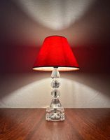 Vintage Acrylglas Tischlampe
