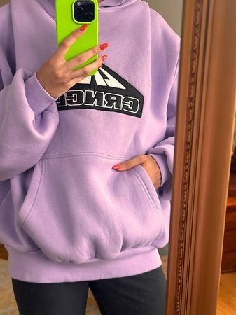 Cro CRONCLS Hoodie_Pullover. Lila. Oversized, Gr. S.