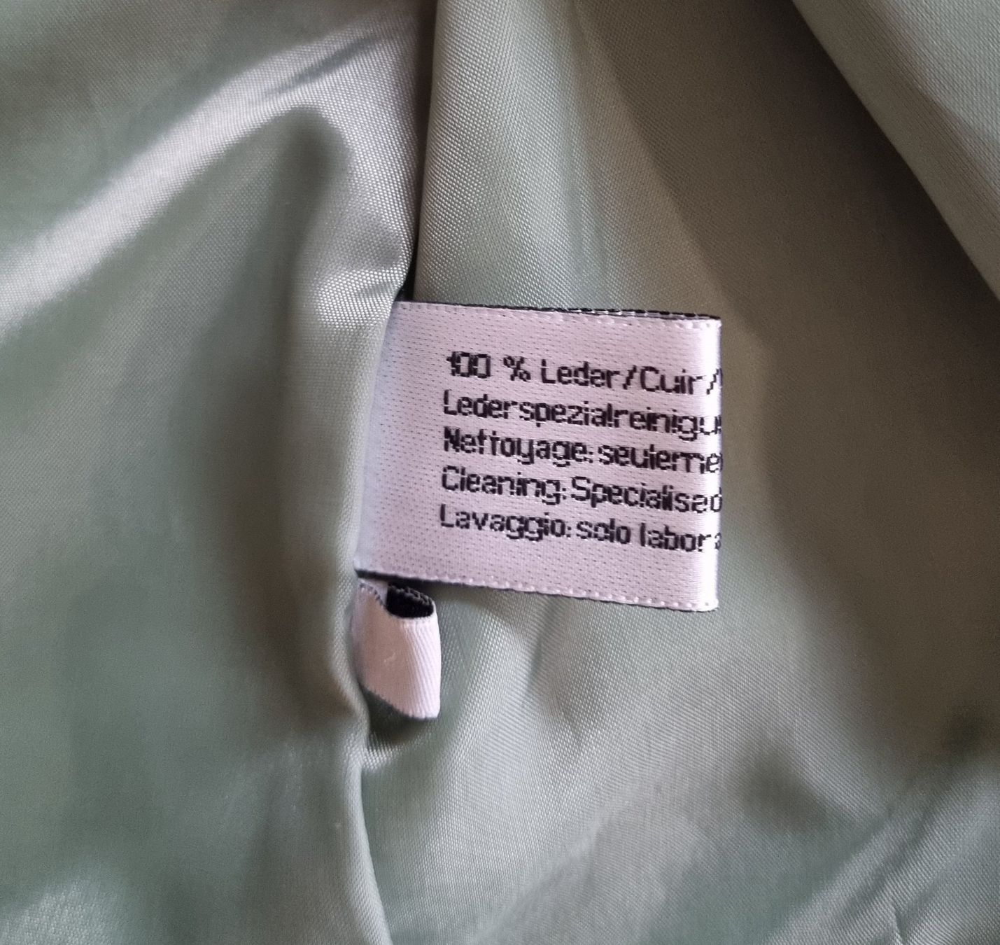 Giacche: Lederjacke mit Schlangenmuster grün – Usato da Uetliburg SG venduto da mafrey63 4