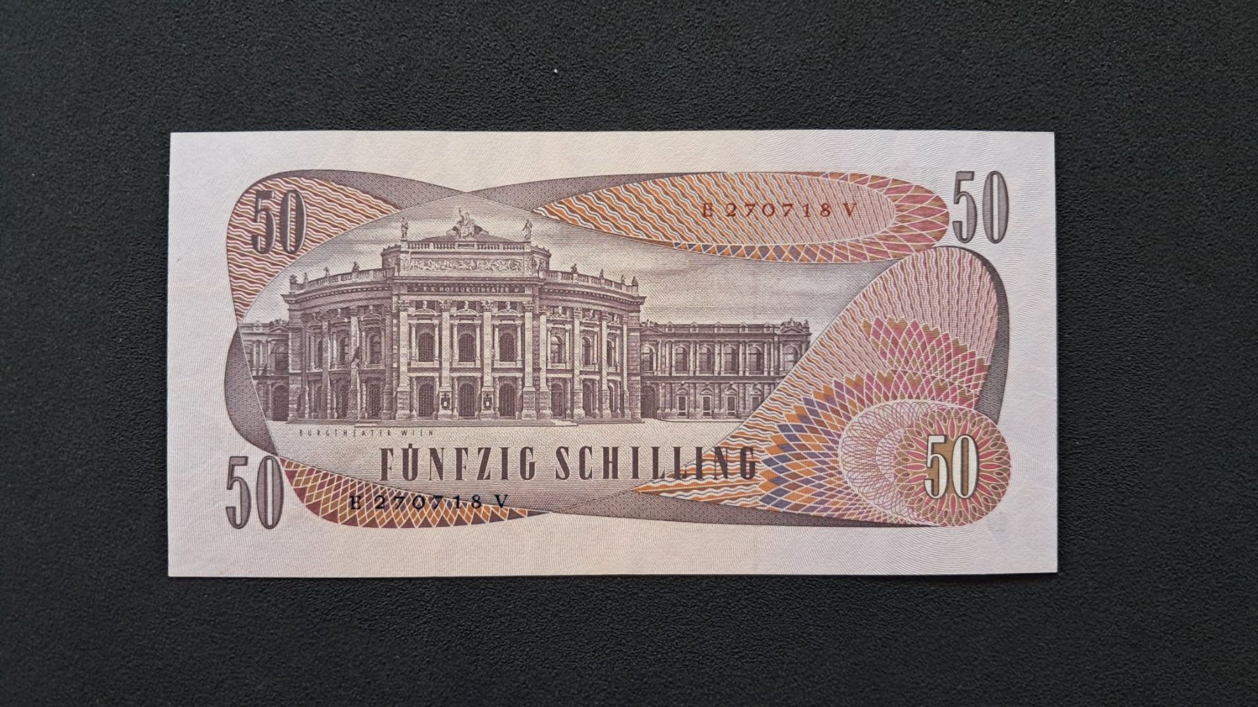 Banknoten: Österreich 50 Schilling 1970 Unc – Neu und originalverpackt aus Lufingen von E-Auktion 1