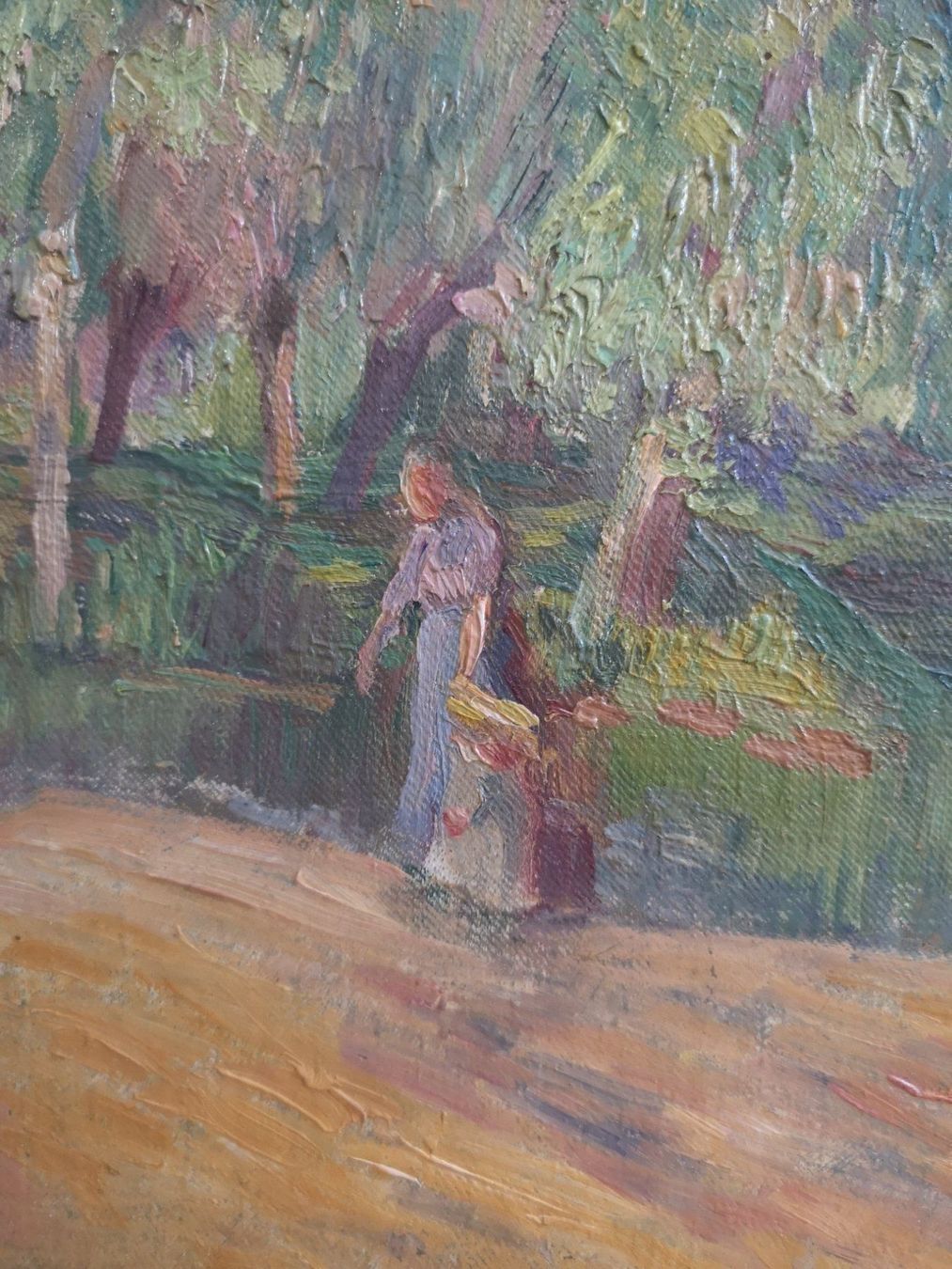 Dipinti: HUILE SUR TOILE DATÉE AU DOS? – Usato da Genève venduto da Qanil77 2