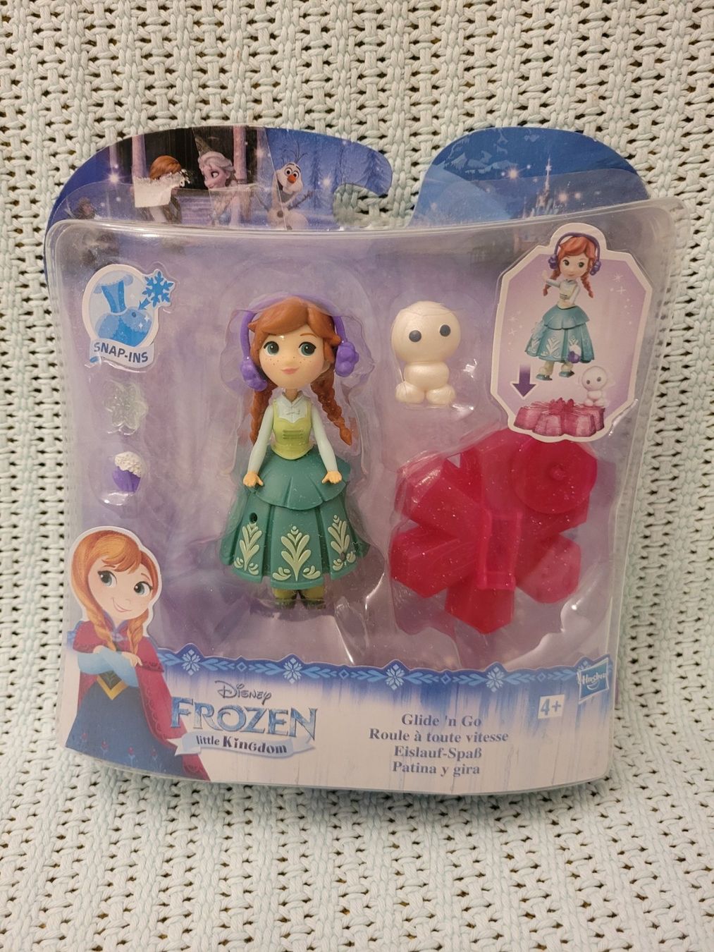 Disney Giocattoli: Frozen herzige Anna  Eislauf Spass Figur – Nuovo e nell'imballaggio originale da Windisch venduto da mku_gt55