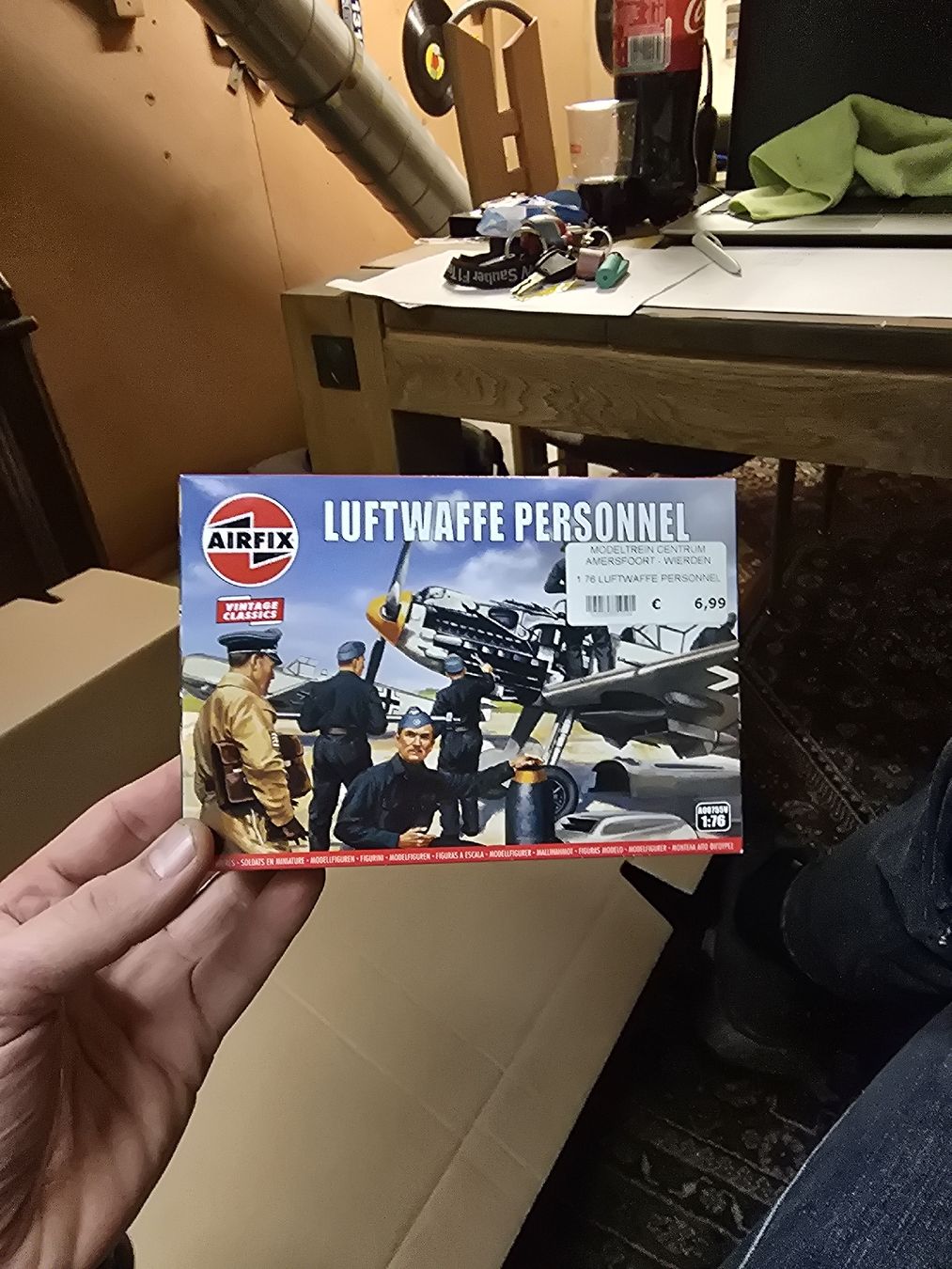 Statuette: Airfix Luftwaffe Personnel 1:76, Vintage Classics  – Nuovo e nell'imballaggio originale da Rorschach venduto da TimelessTrading