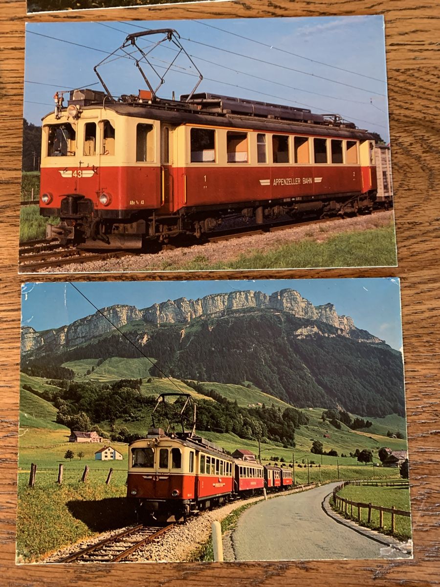Modellini di ferrovie: Ansichtskarten Appenzellerbahnen – Usato da Winden venduto da EmilNeu 9
