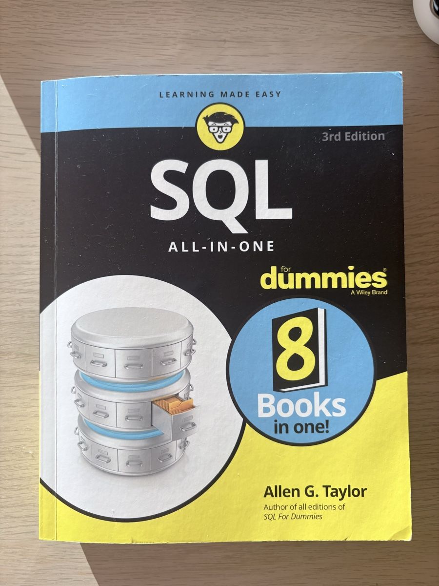 Bücher: SQL All-in-One for Dummies, 3rd Edition, Like New! – Gebraucht aus Meyrin von yej_w8lz