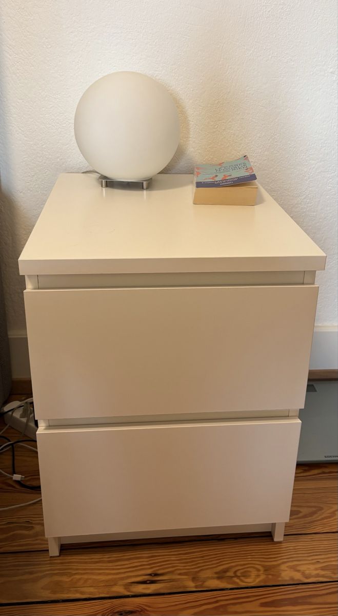 Ikea Kommoden: Commode 2 tiroirs blanc bon état – Gebraucht aus Blonay von emi_b7bx