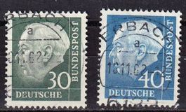 BRD, Mi 259-260y ⊙