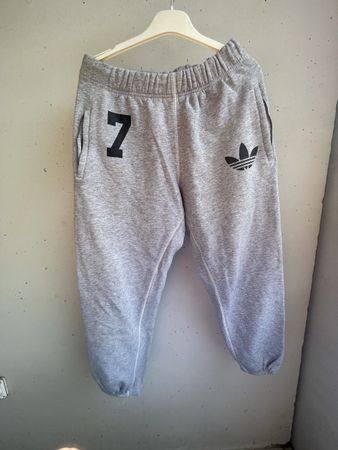 Pantalon jogging Adidas gris, taille XS, Training coton