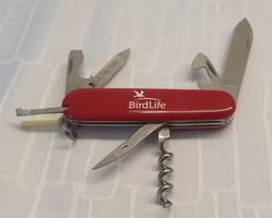 Ein Victorinox Sackmesser / OFFICIER SUISSE mit Logo