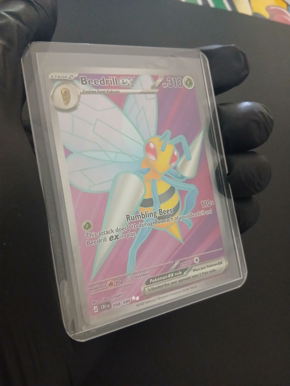 Pokémon Carte collezionabili: Chaos Rising Beedrill ex Pokémon Englisch – Nuovo (secondo la descrizione) da Regensdorf venduto da Baba_Basar 4