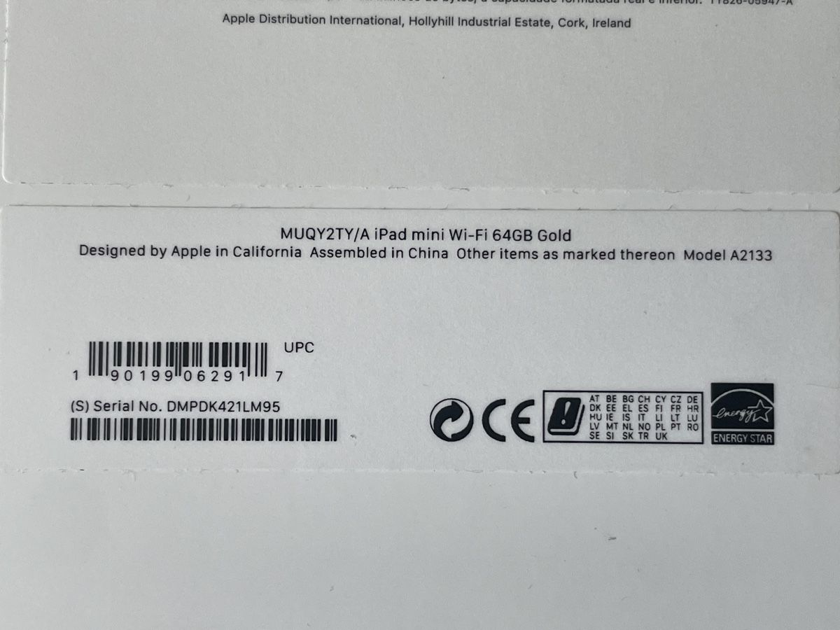 Apple Tablet PC: iPad mini  64GB, gold – Usato da Seuzach venduto da Sommersprosse21 4