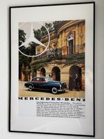 Mercedes-Benz Oldtimer Poster - Vintage Werbeplakat