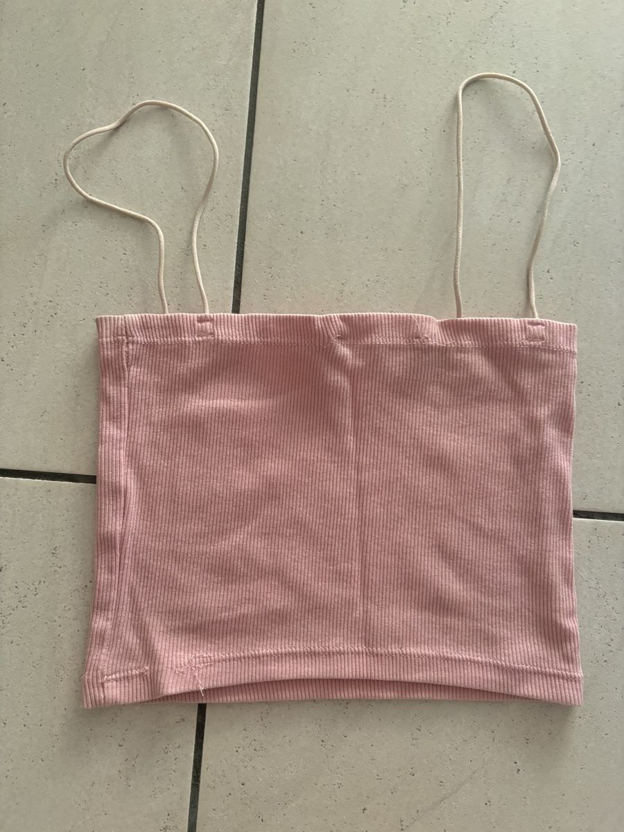Zara Top: Croq top rose ZARA taille S  – Usato da Pully venduto da kaba07 1