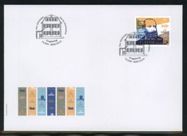 2019, FDC, 200. Geburtstag Alfred Escher (Nr. 1726)