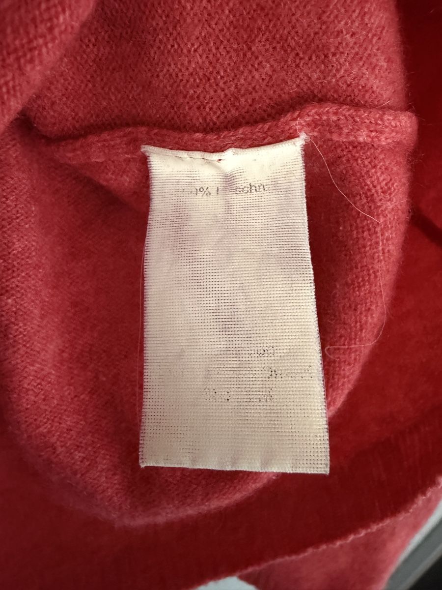 Maglioni & Felpe: 100% Kaschmirpullover/Polo in korallenrot  – Usato da Grenchen venduto da servet.t 3