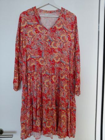 Boho Kleid für Sommer/Herbst – 100% Viskose - Neu
