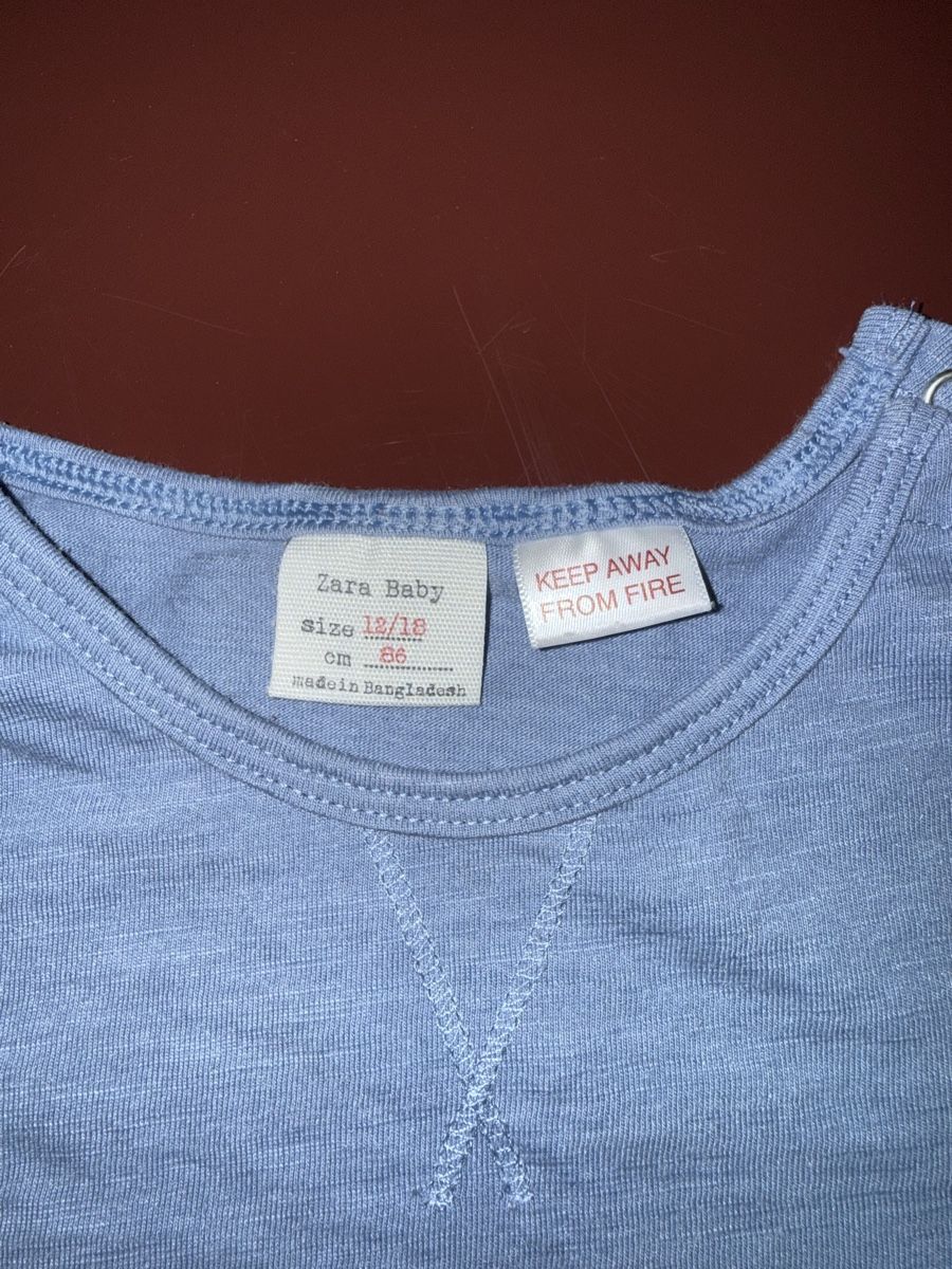Zara Maglioni & Felpe: Zara Baby Longsleeve, Grösse 86, hellblau – Usato da Langenthal venduto da vik_v5ml 2