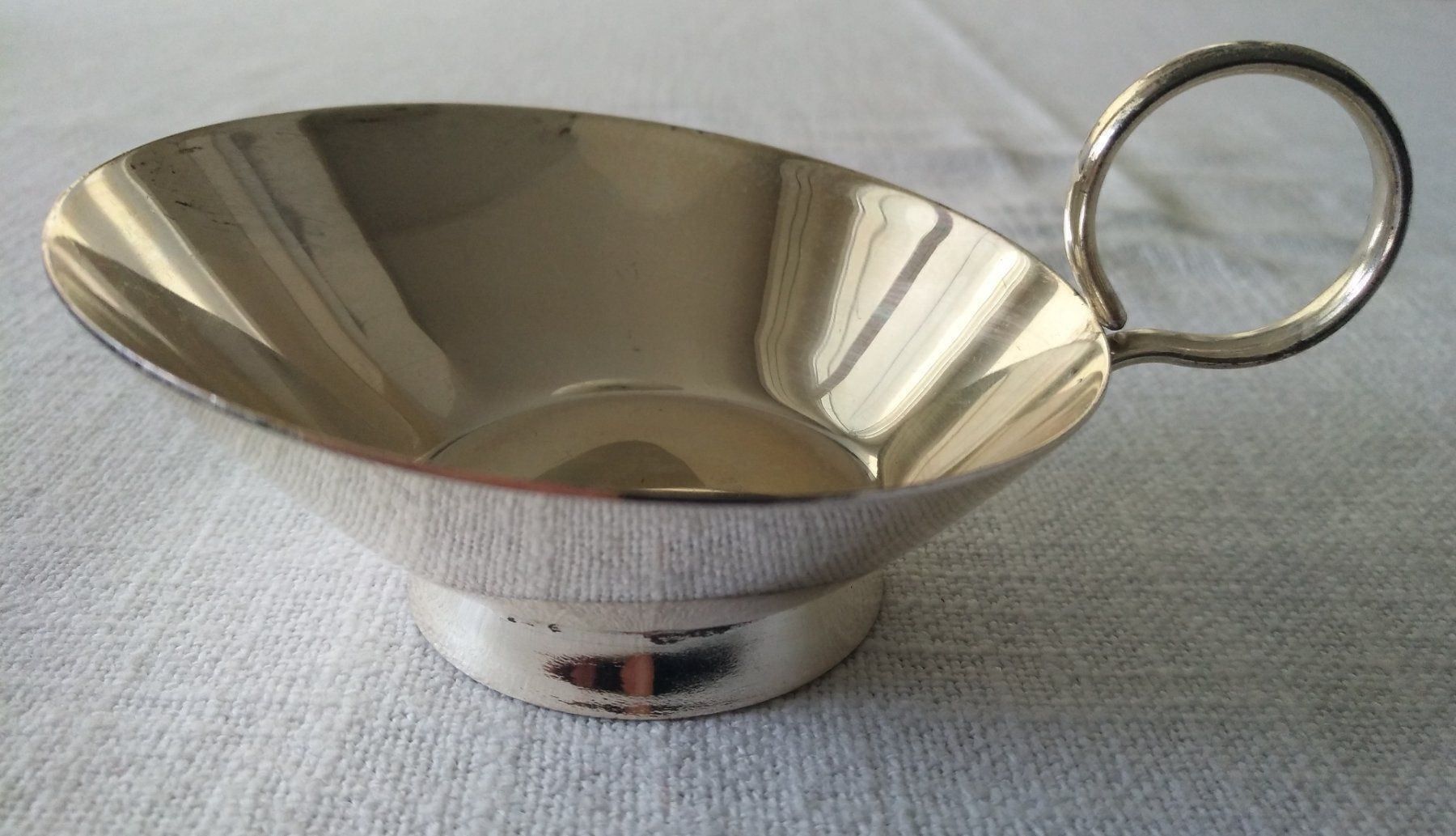 Set di piatti: Milch-/ Zucker-Set, versilbert - 50er J. – Usato da Chur venduto da rh86424 1