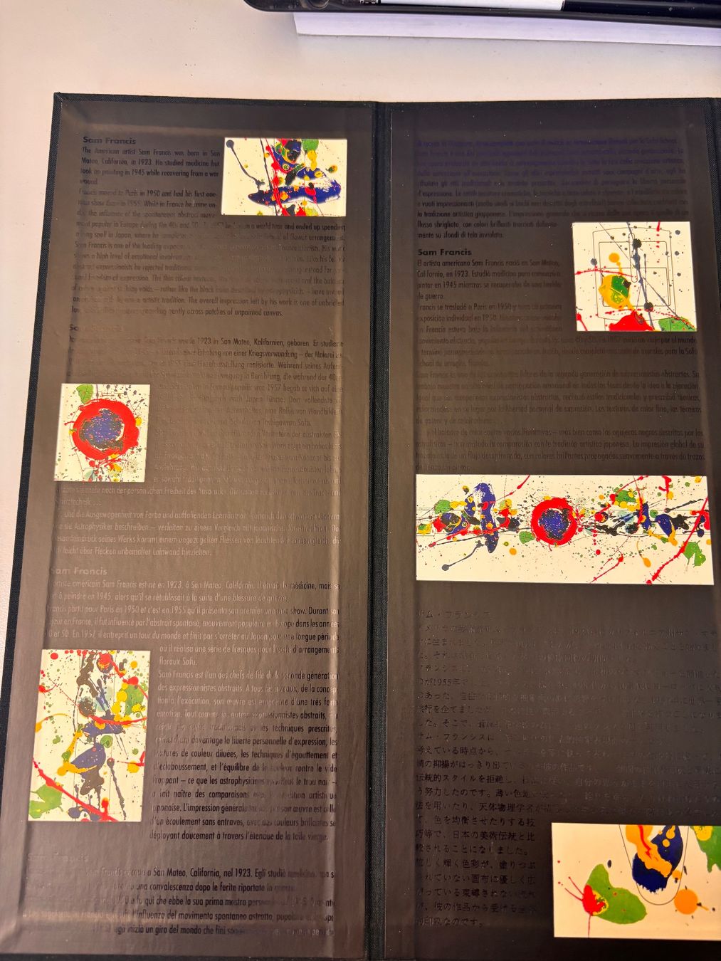 Swatch Orologi: Swatch Art Special Sam Francis GZ123 1992 – Usato da Hindelbank venduto da brm_72zv 6