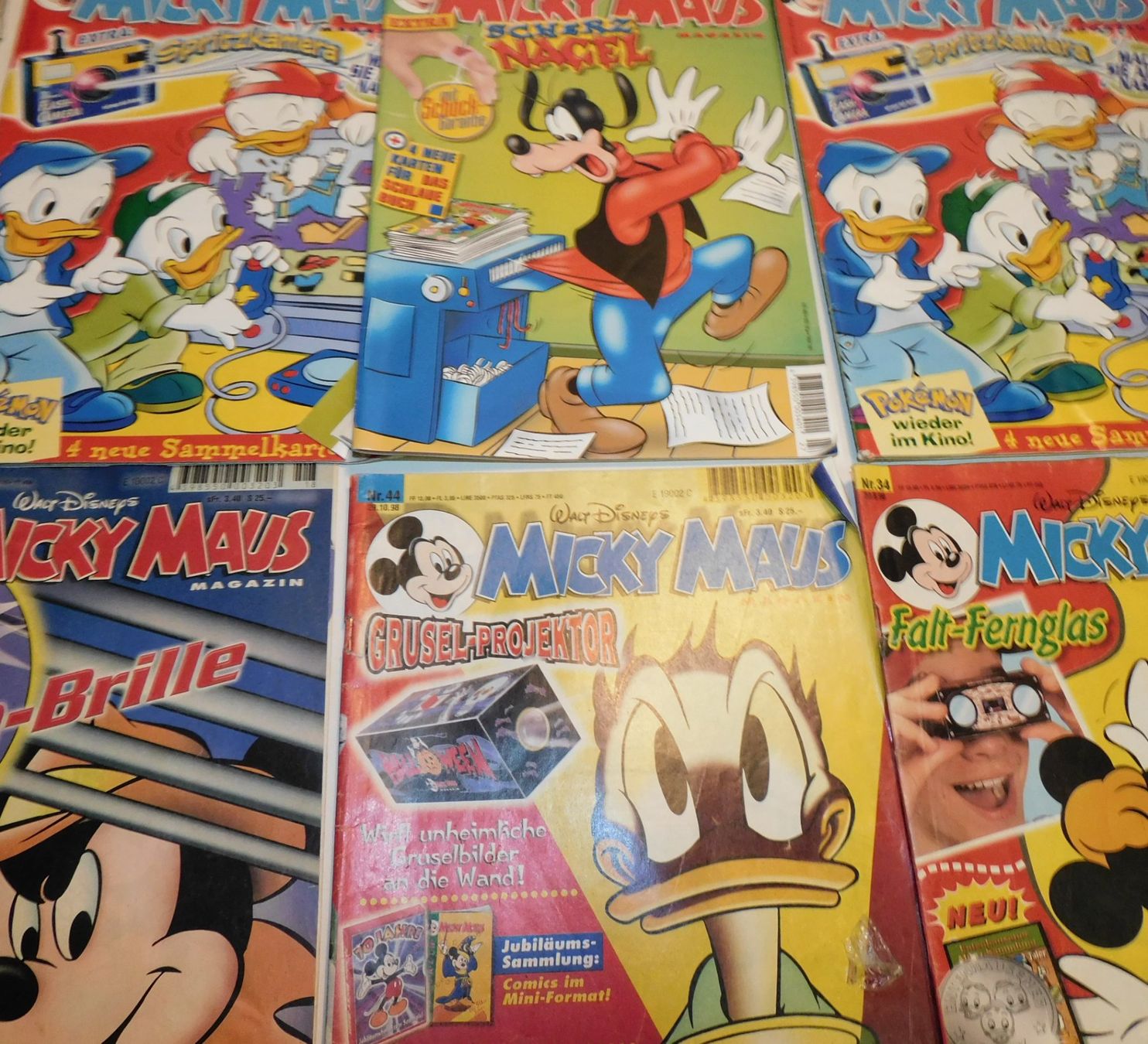 Fumetti: Micky Maus Hefte 8 Hefte div Jahrgänge u Nummern – Usato da Sursee venduto da 76