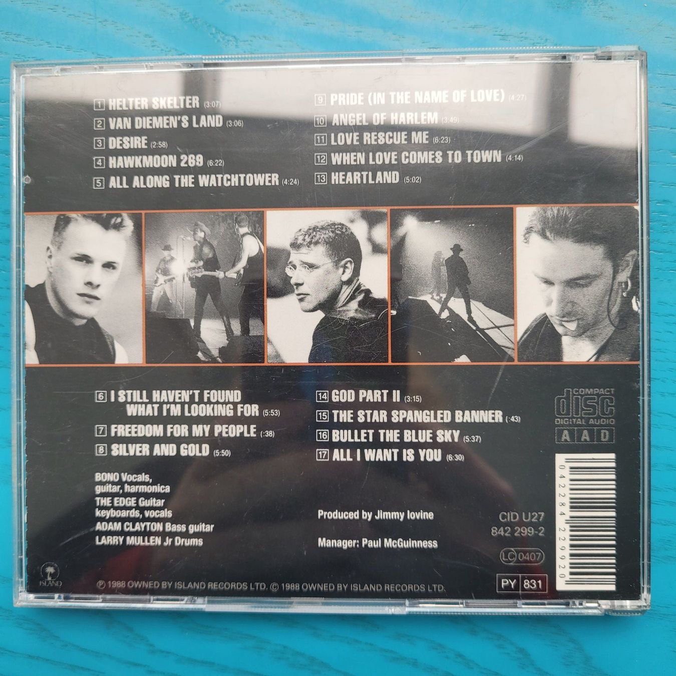 CD: U2- Rattle and Hum – Usato da SCHÜBELBACH venduto da CoKaHa 1