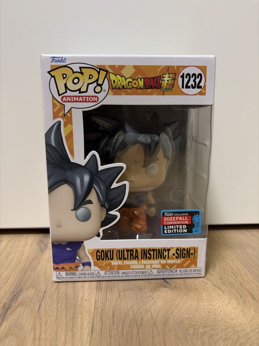Funko Statuette: Pop Goku Ultra Instinct Limited Edition 1232 – Nuovo (secondo la descrizione) da Zürich venduto da sparks99