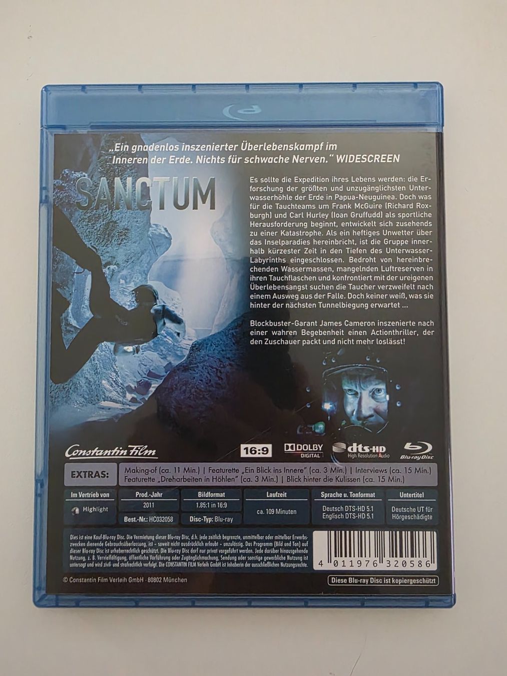 Tous les DVDs: Sanctum (Blu-ray) – D'occasion à Dübendorf par Neidhart 1