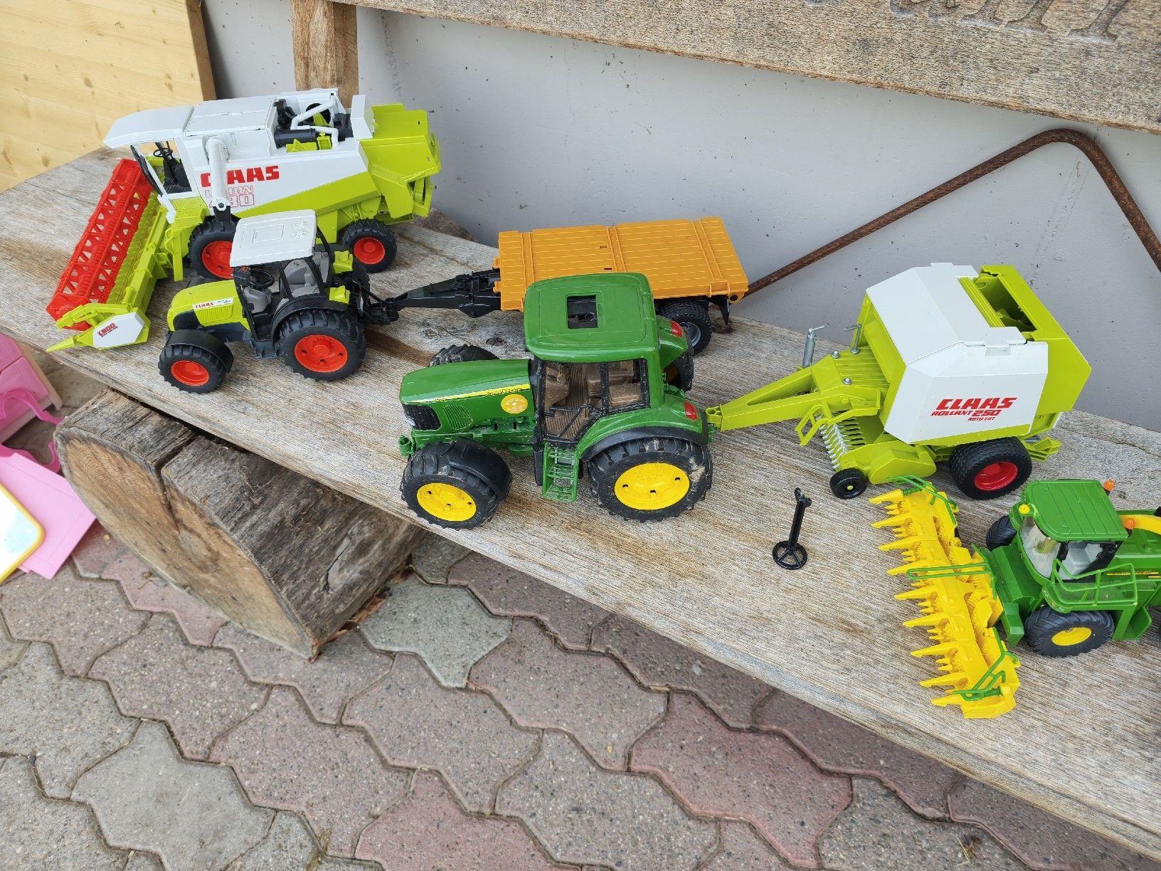 Bruder Giocattoli: Landwirtschaftsmodell Set Bruder  – Usato da seon venduto da Betttuner 4