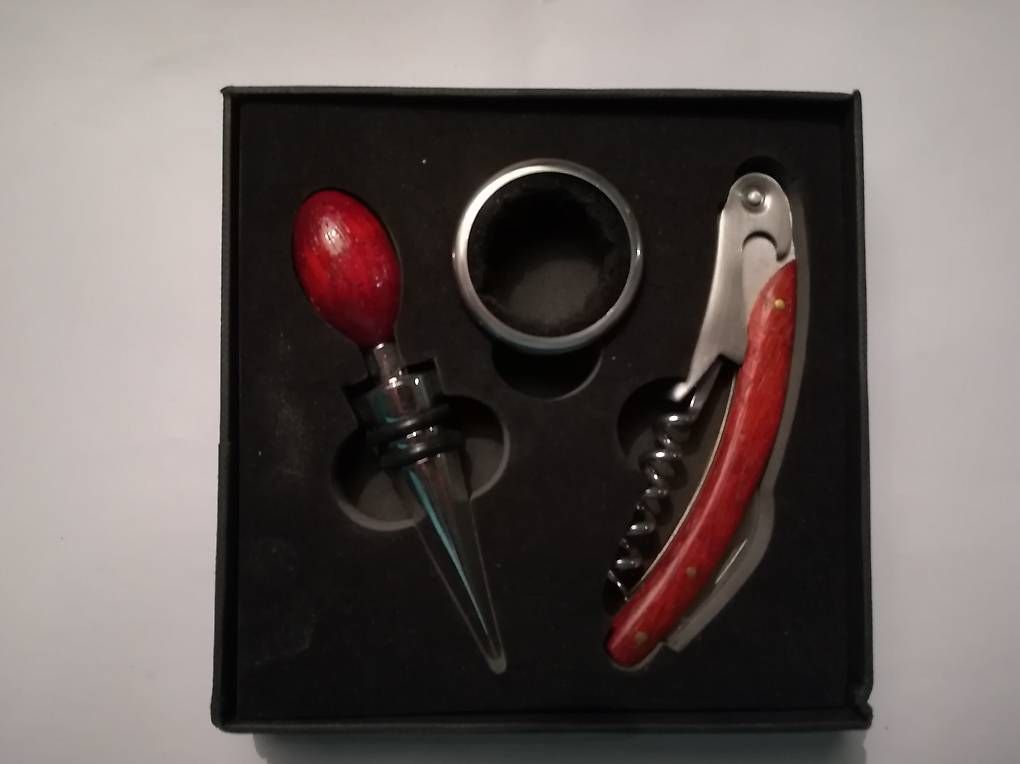 Vino: Edles Weindegustationsset Korkenzieher etc. – Usato da Meilen venduto da steve_the_chief