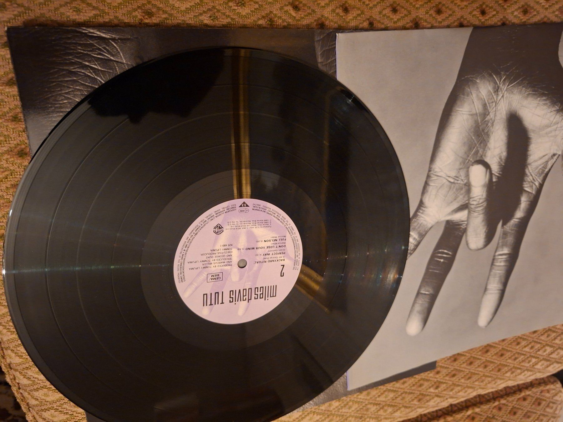 Schallplatten: Jazz LP -  Miles Davis Tutu – Gebraucht aus Bernex von Wannabehasbeen01 3