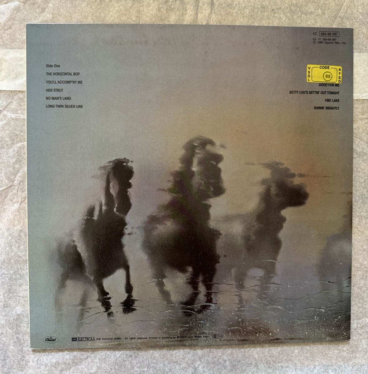 Dischi in vinile: Bob Seger - Against the Wind - LP - 80s – Usato da Rorbas venduto da BlackstarRecords 1