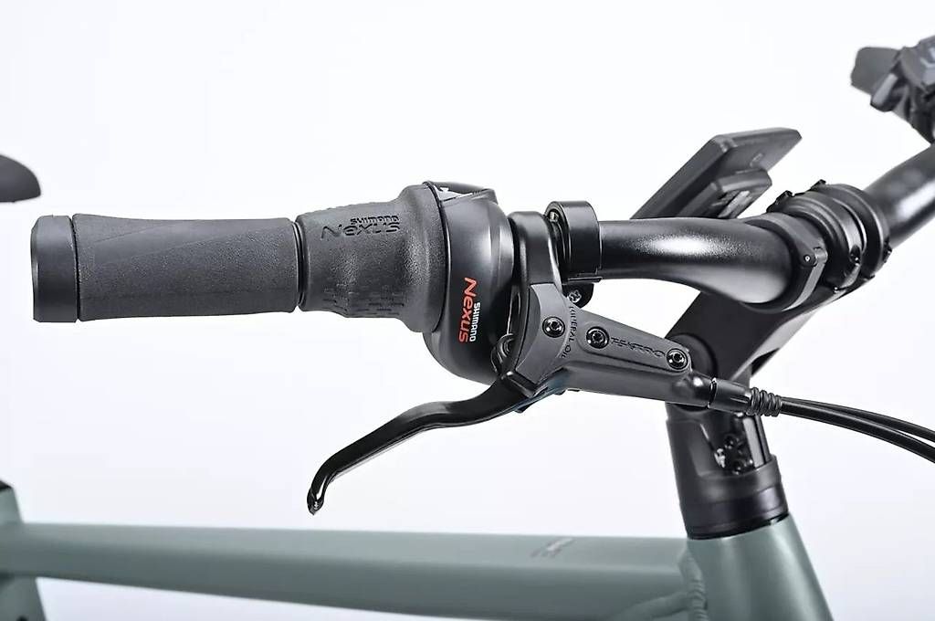 Winora Biciclette: Winora Sinus R8Ef  High Greyblue matt 2025 – Nuovo e nell'imballaggio originale da Lausanne venduto da AB-Ebikes 5