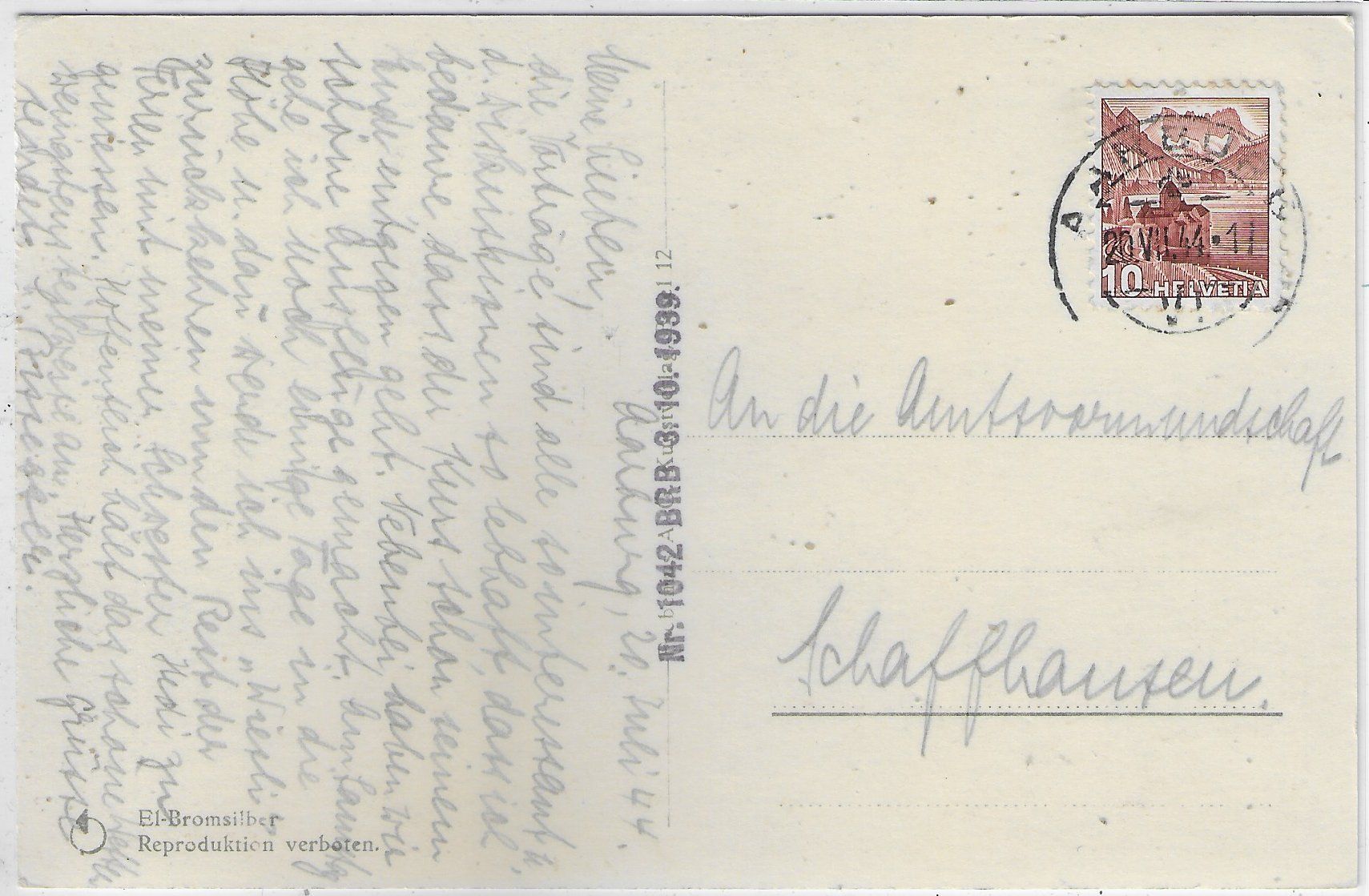 Cartoline postali: Aarburg - Schloss und Aare – Usato da Ettingen venduto da Kartenplanet 1