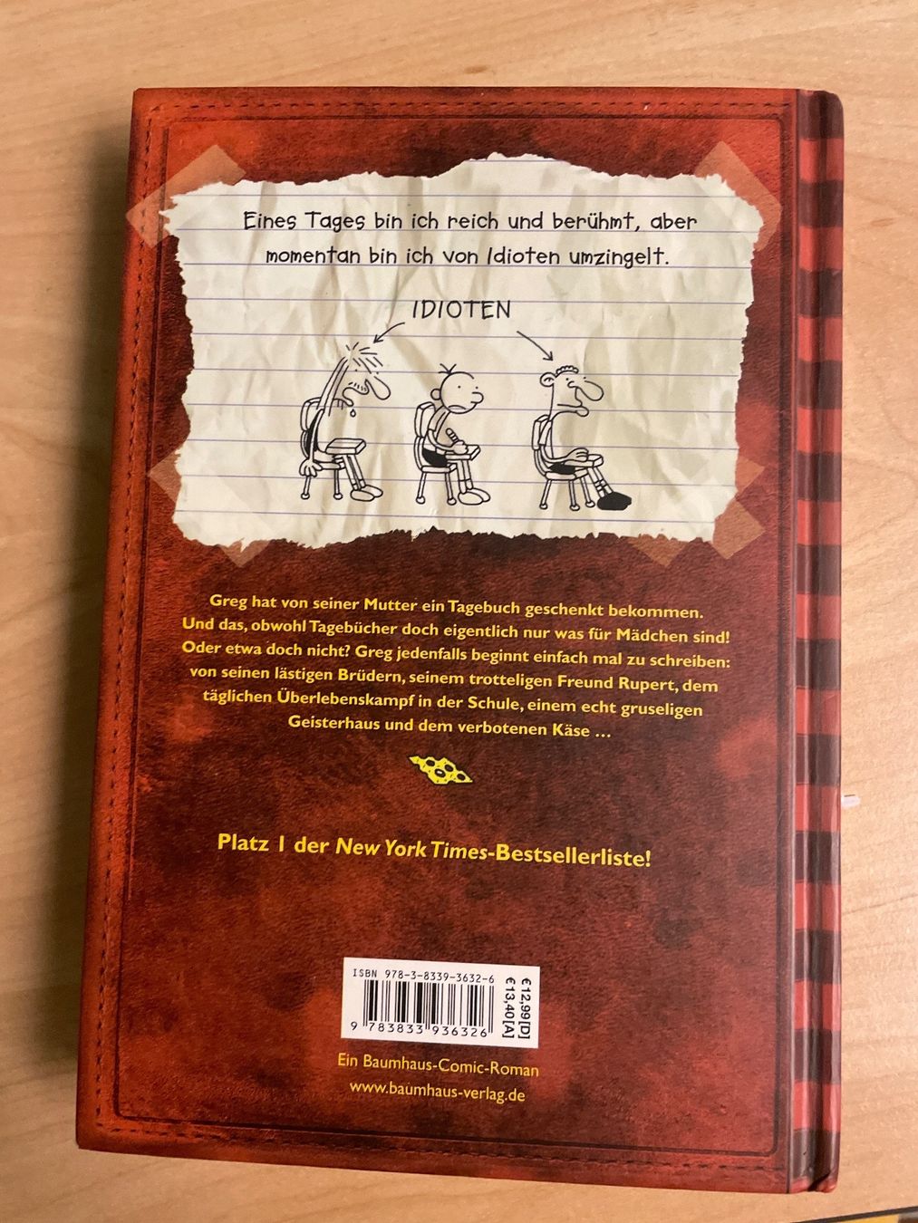 Libri: Gregs Tagebuch von Idioten umzingelt – Usato da Obergerlafingen venduto da cabo4 1