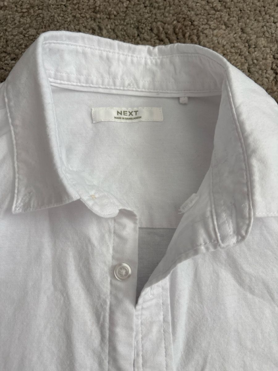 Next Camicie, T-shirt & Polo: Neu Hemd Junge Gr. 152 von Next weiß – Nuovo (secondo la descrizione) da Knonau venduto da nat_7csw 3