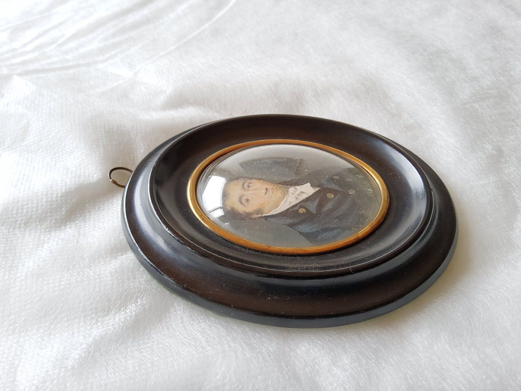 Tableaux: Portrait miniature ancien  – D'occasion à Malleray par Broc-Mo 2