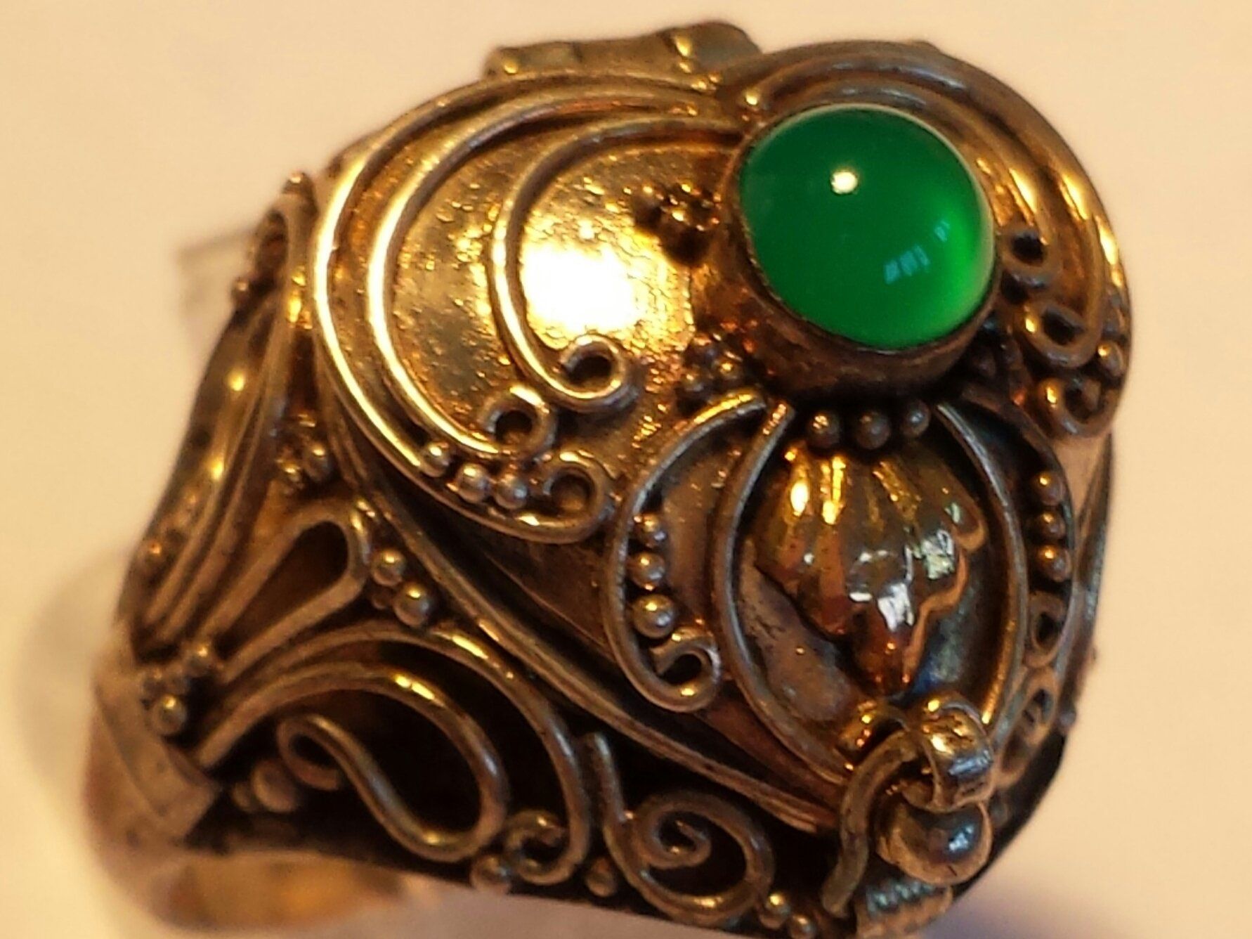 Anelli: Dosen Fingerring mit Smaragd – Nuovo (secondo la descrizione) da Zürich venduto da adriben 1