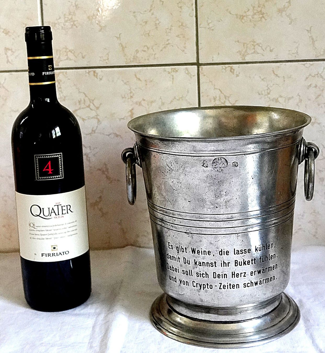 Altro: Zinn Champagner Kessel – Usato da Baar venduto da 2cvbaar