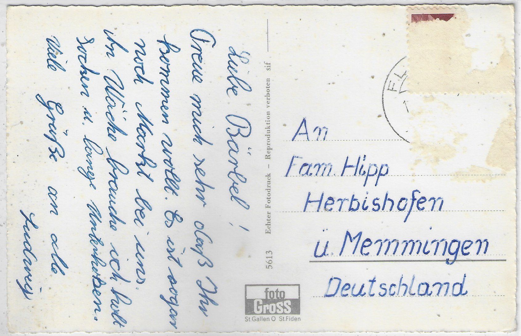 Cartoline postali: Flawil - Dorfplatz – Usato da Ettingen venduto da Kartenplanet 1