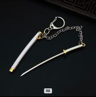 Schwert Anhänger mit Kette Samurai Schwert Schlüsselanhän...