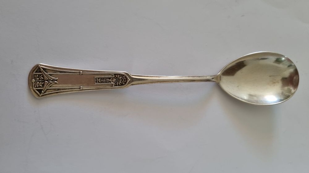 Cuillère à Confiture En étain Massif - Fabriquée Main En France, Design Coquille Moule Et étoile De Mer - Artisanat Français - 7